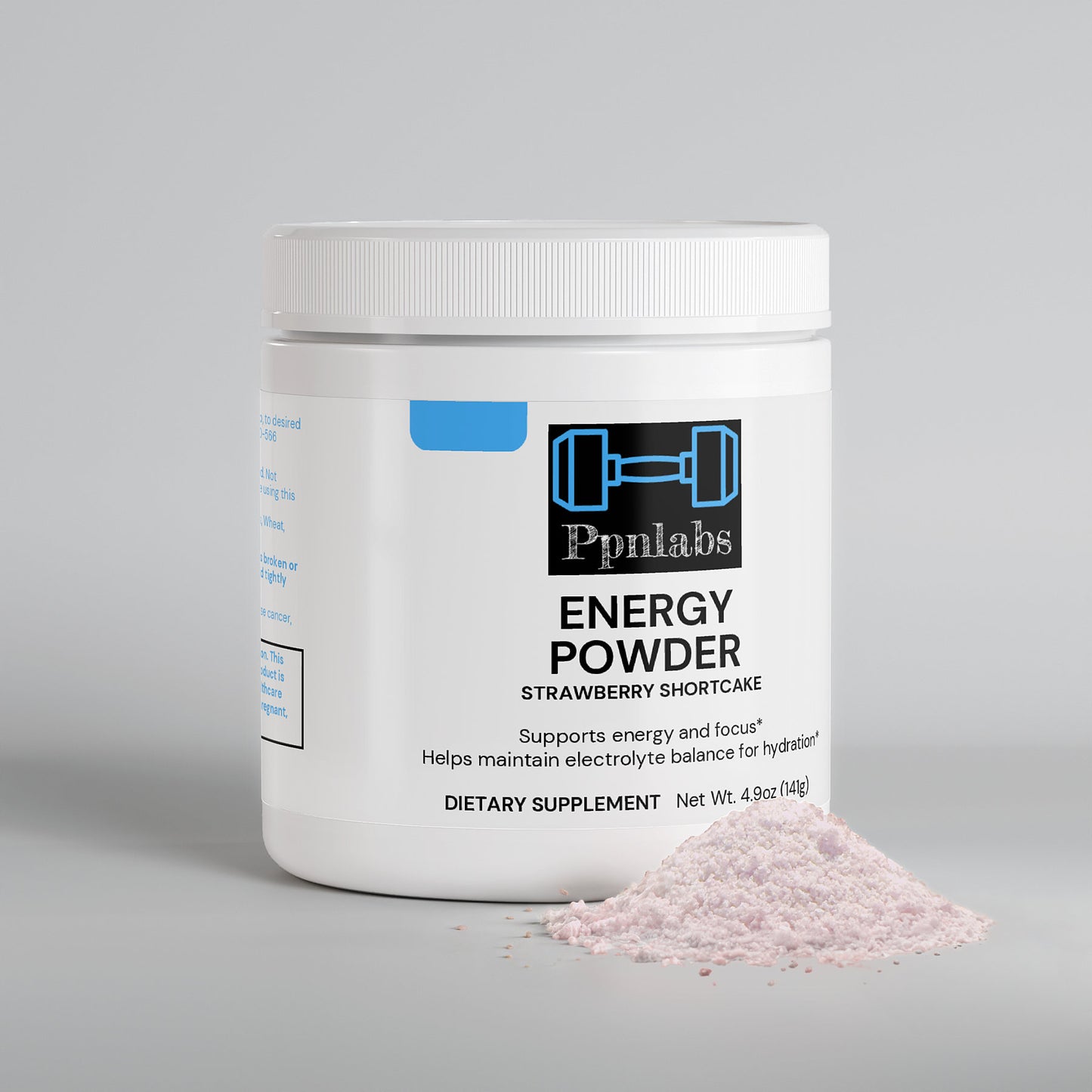 Energy Powder (Strawberry Shortcake)