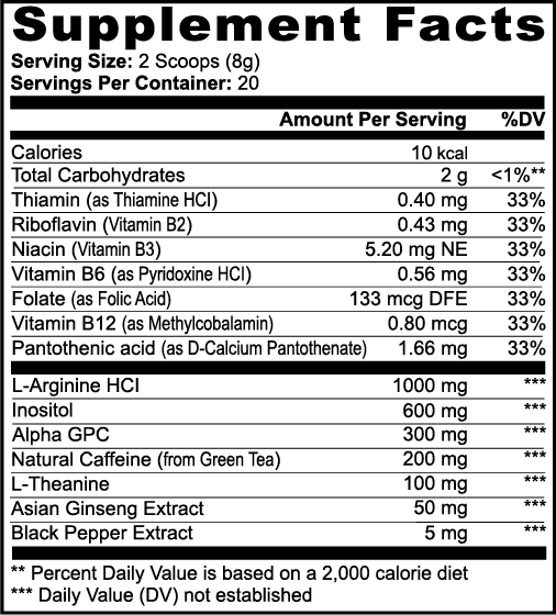 Focus Powder (Sour Grape)