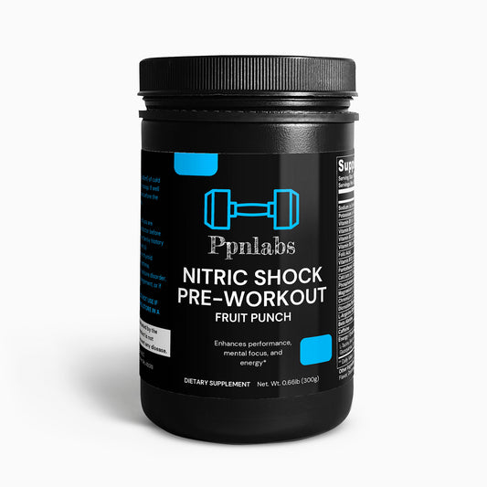 Nitric Shock Pre-Workout Powder (Fruit Punch)