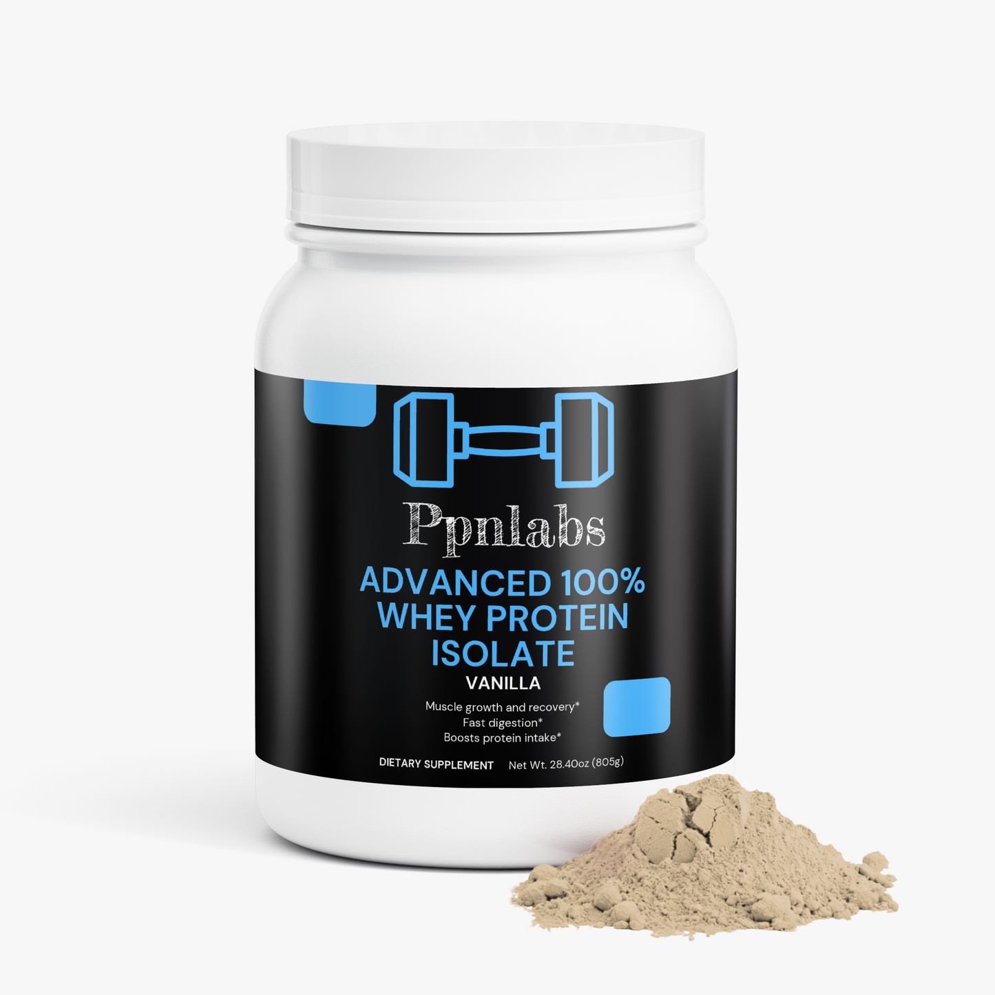 Advanced 100% Whey Protein Isolate (Vanilla)