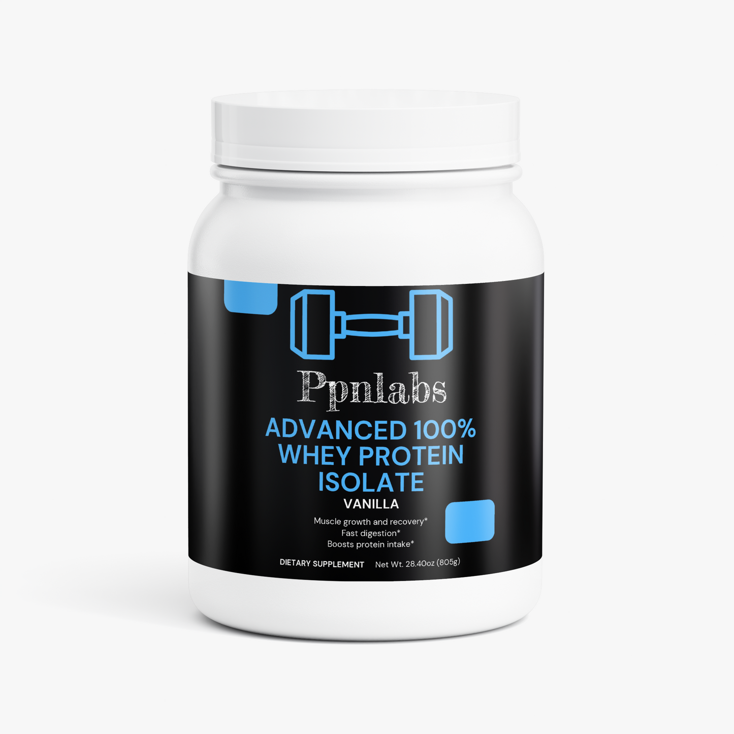 Advanced 100% Whey Protein Isolate (Vanilla)